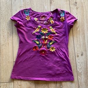 Embroidered shirt